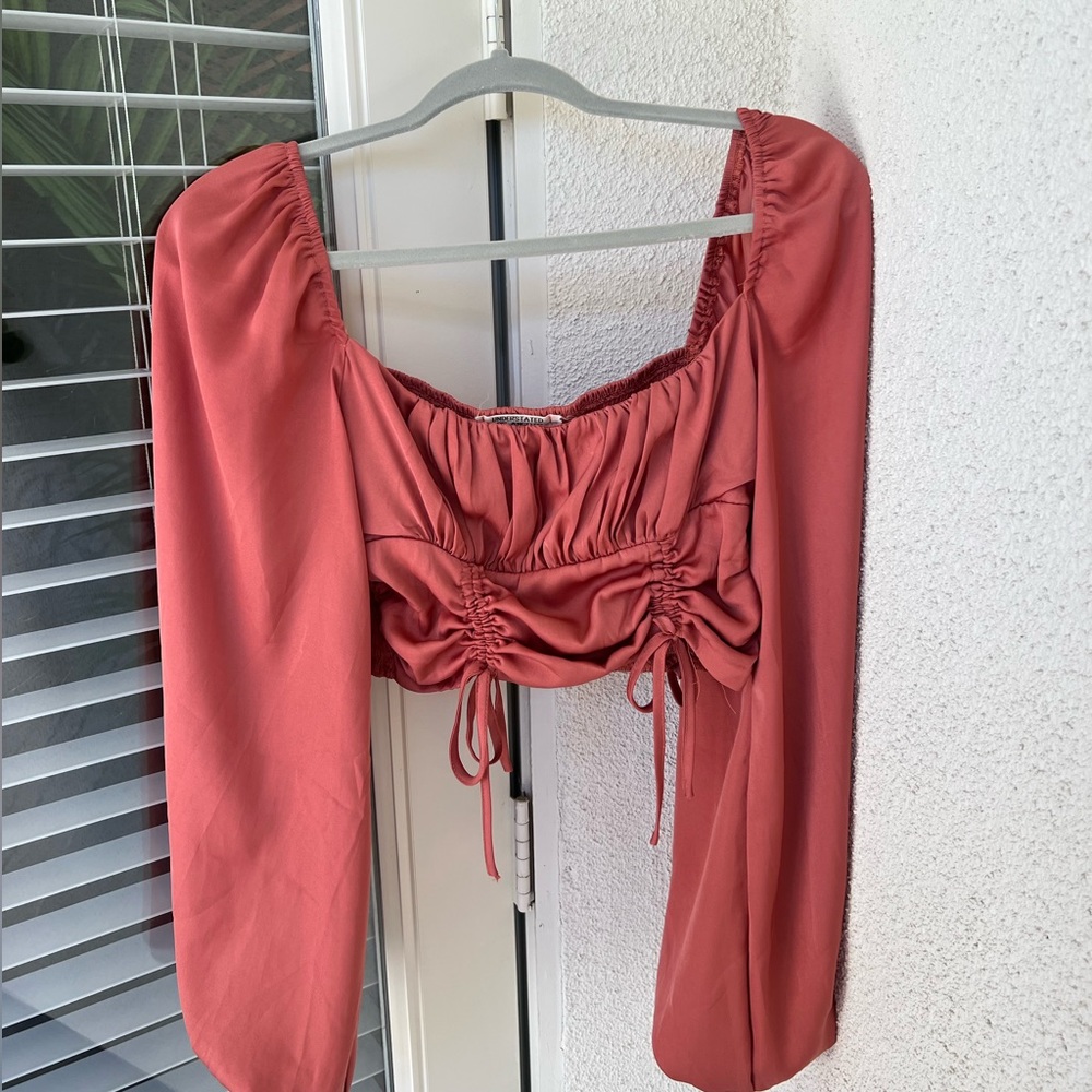 satin long sleeve